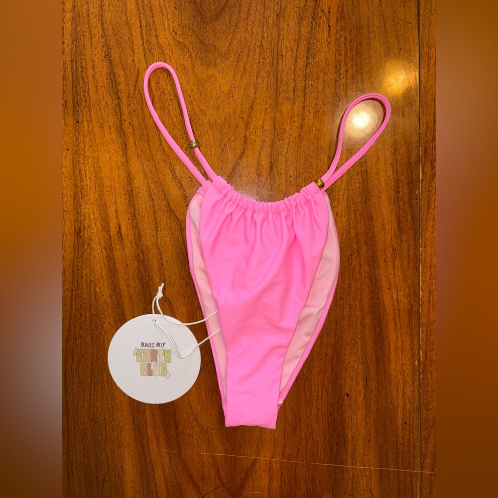 Princess Polly Alexis Bikini Bottoms Size 6 Pink NWT